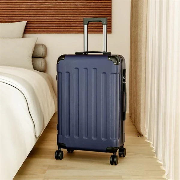 SHEONLY Hardside Suitcase with Combination Lock 20 Blue