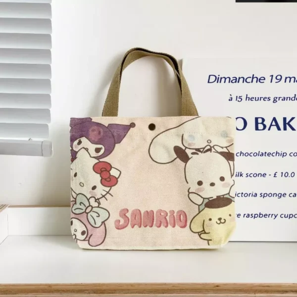 Cartoon Handcarry Canvas Bag