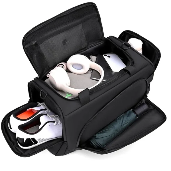 Water Resistant Pu Leather Travel Bag